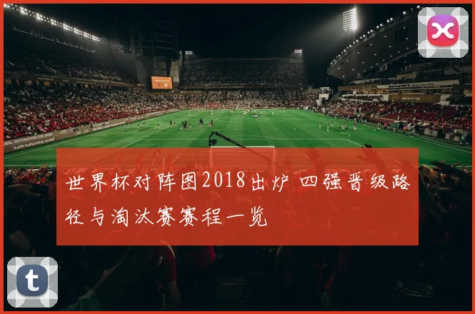 世界杯对阵图2018出炉 四强晋级路径与淘汰赛赛程一览
