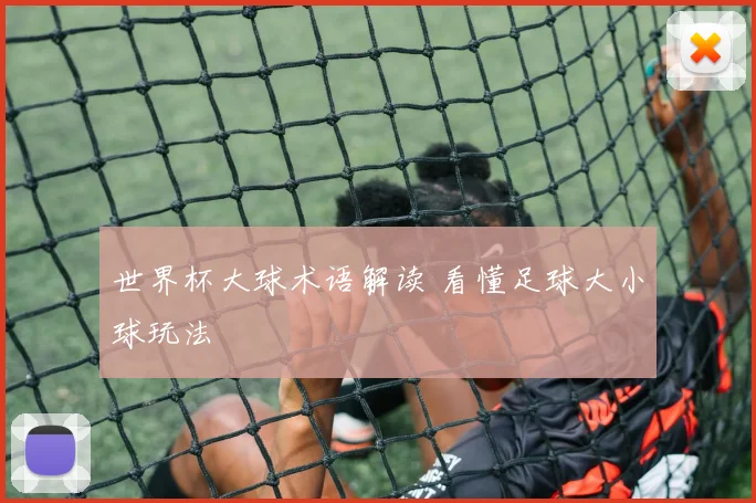 世界杯大球术语解读 看懂足球大小球玩法