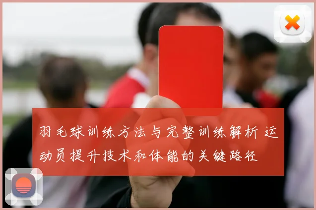 羽毛球训练方法与完整训练解析 运动员提升技术和体能的关键路径